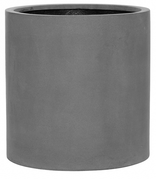 Max L 50/50 donica cylindryczna szara